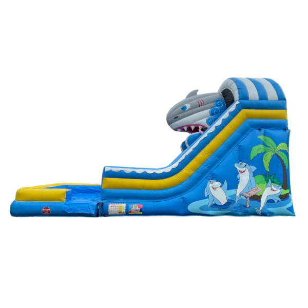 noleggio gonfiabili shark slide Gonfiabiland