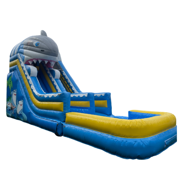 noleggio gonfiabili shark slide Gonfiabiland